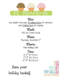 MAIN Campus PBS Ice Cream Social